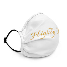 Load image into Gallery viewer, Highly Favored Script-Premium face mask
