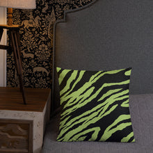 Load image into Gallery viewer, Green Tiger-Premium Pillow
