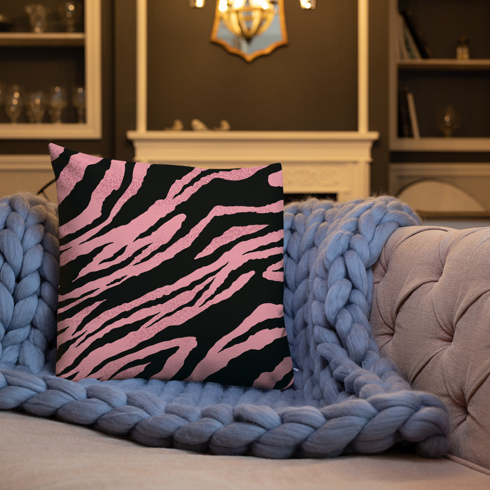 Pink Tiger-Premium Pillow