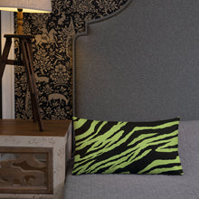 Load image into Gallery viewer, Green Tiger-Premium Pillow
