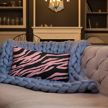 Load image into Gallery viewer, Pink Tiger-Premium Pillow
