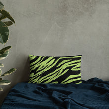 Load image into Gallery viewer, Green Tiger-Premium Pillow
