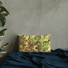 Load image into Gallery viewer, Green Camo-Premium Pillow
