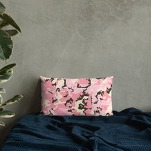 Load image into Gallery viewer, Pink Camo-Premium Pillow
