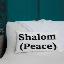 Load image into Gallery viewer, Shalom (Peace)-Premium Pillow
