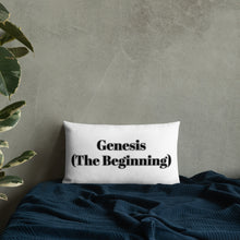 Load image into Gallery viewer, Genesis (The Beginning) -Premium Pillow
