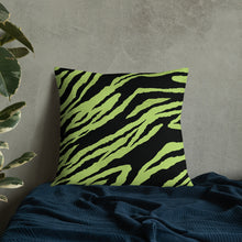 Load image into Gallery viewer, Green Tiger-Premium Pillow
