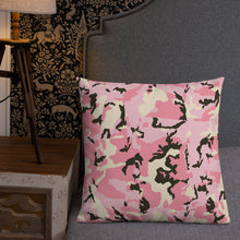 Load image into Gallery viewer, Pink Camo-Premium Pillow
