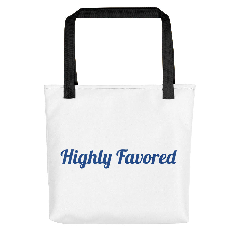 Highly Favored-Tote bag