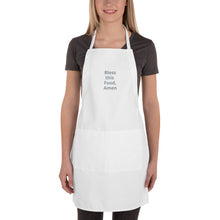 Load image into Gallery viewer, Bless this Food, Amen-Embroidered Apron
