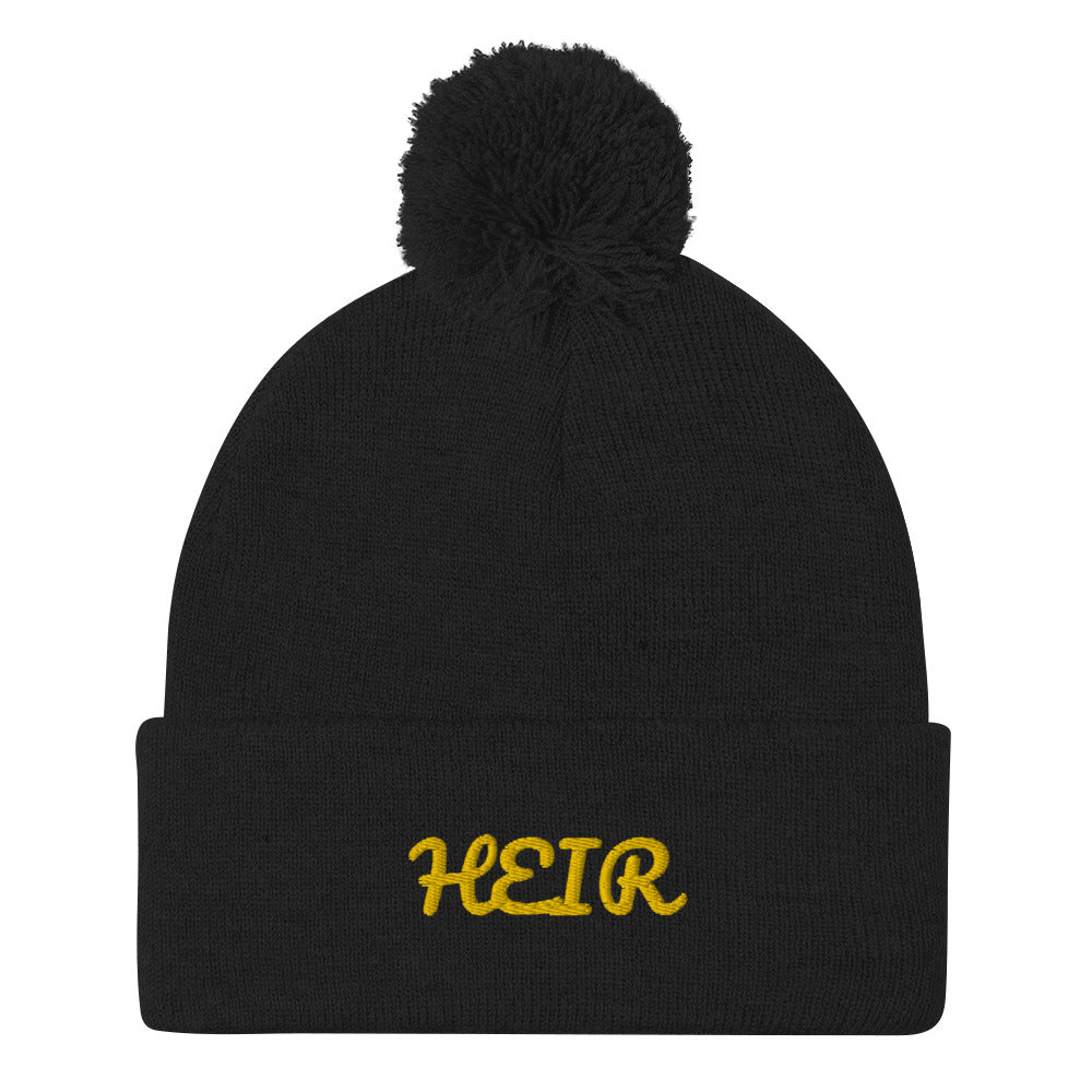 Heir-Pom-Pom Beanie