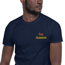 Load image into Gallery viewer, Say Amen-Short-Sleeve Unisex T-Shirt
