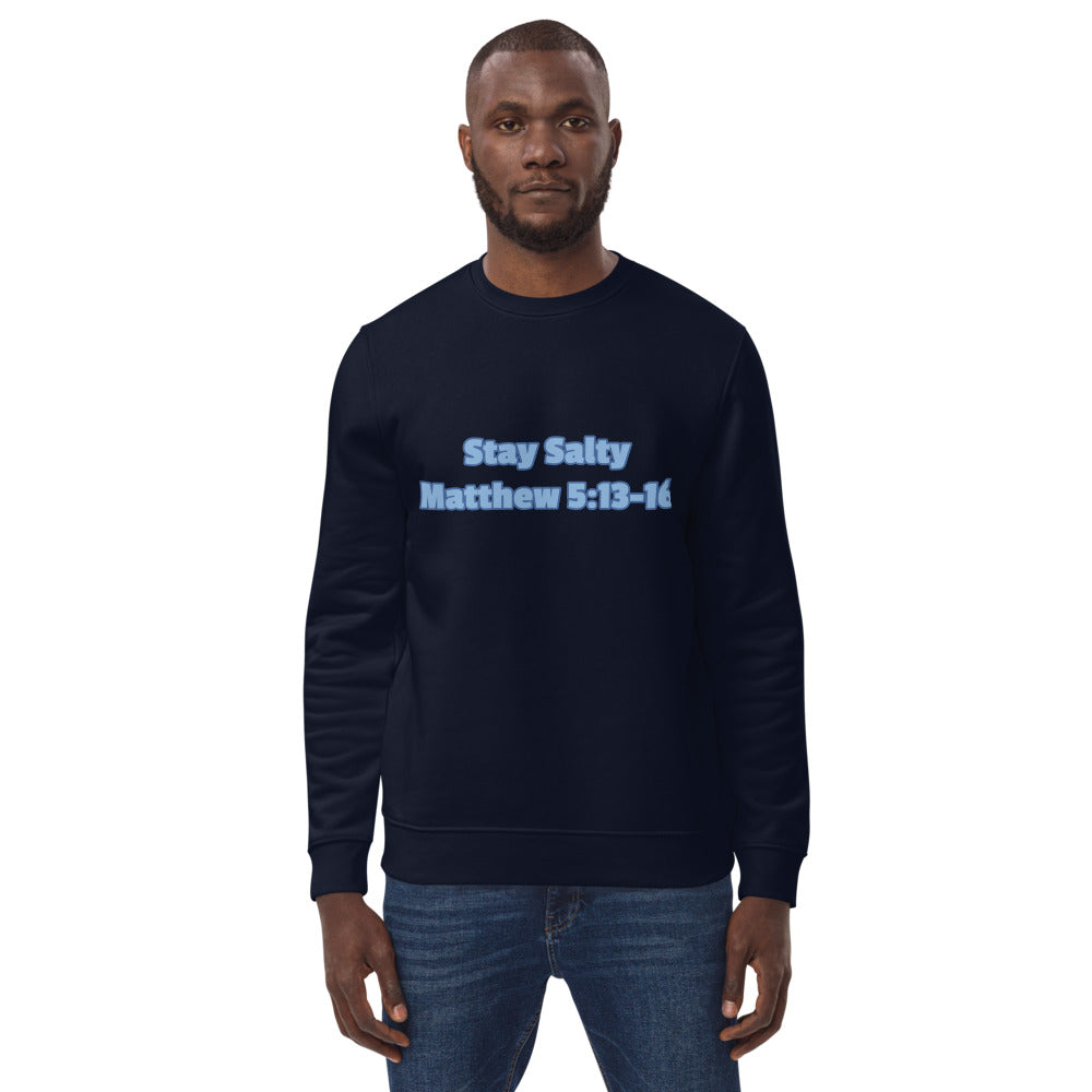 Stay Salty-Matthew 5:13-16 Unisex eco sweatshirt