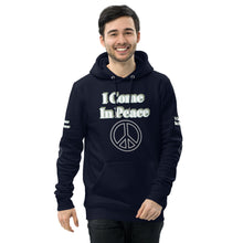 Load image into Gallery viewer, I Come In Peace-Unisex essential eco hoodie
