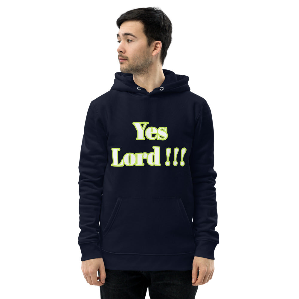 Yes Lord !!!- Unisex essential eco hoodie