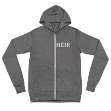 Load image into Gallery viewer, Heir-Unisex zip hoodie

