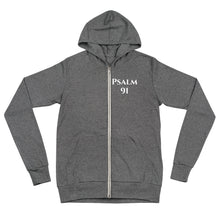Load image into Gallery viewer, Psalm 91-Unisex zip hoodie

