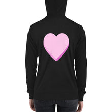 Load image into Gallery viewer, True Love- 1 Corinthians 13-Unisex zip hoodie
