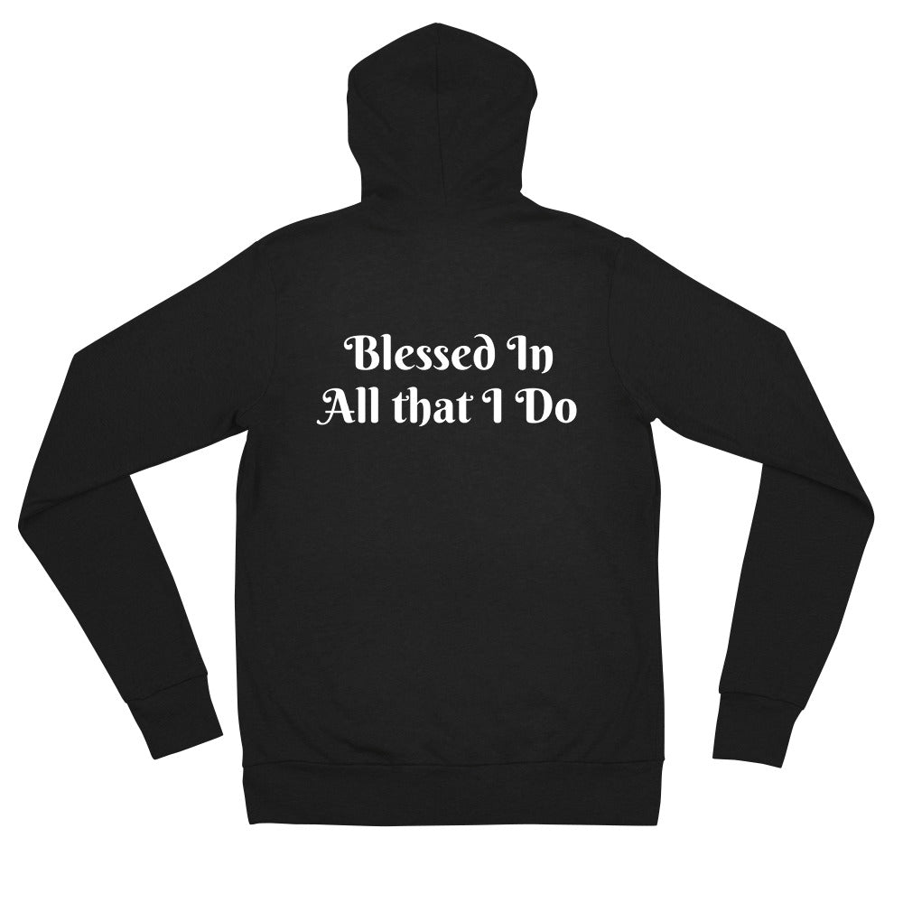 Blessed in all that I do-Deuteronomy 28-Unisex zip hoodie
