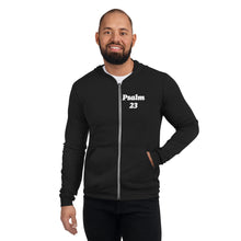 Load image into Gallery viewer, Psalm 23-Unisex zip hoodie

