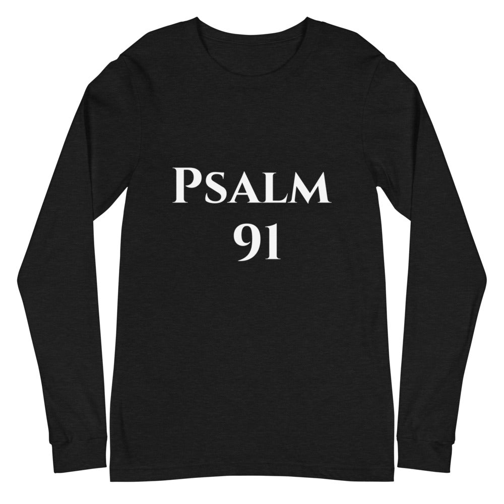Psalm 91-Unisex Long Sleeve Tee