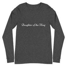 Load image into Gallery viewer, Daughter of the King-Unisex Long Sleeve Tee
