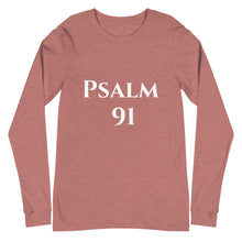 Load image into Gallery viewer, Psalm 91-Unisex Long Sleeve Tee
