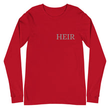 Load image into Gallery viewer, Heir-Unisex Long Sleeve Tee
