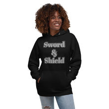 Load image into Gallery viewer, Sword and Shield-Unisex Hoodie
