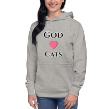Load image into Gallery viewer, God Loves Cats-Unisex Hoodie
