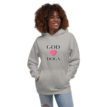Load image into Gallery viewer, God Loves Dogs-Unisex Hoodie
