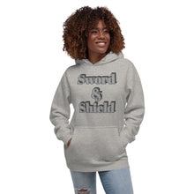 Load image into Gallery viewer, Sword and Shield-Unisex Hoodie
