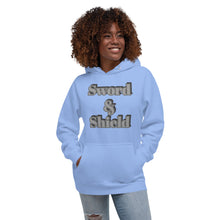 Load image into Gallery viewer, Sword and Shield-Unisex Hoodie
