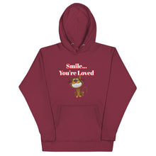 Load image into Gallery viewer, Smile...You&#39;re Loved Unisex Hoodie

