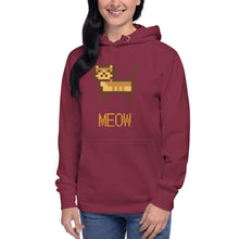 Load image into Gallery viewer, Meow Cat-Unisex Hoodie
