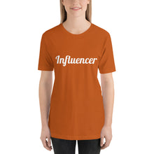 Load image into Gallery viewer, Influencer-Short-Sleeve Unisex T-Shirt
