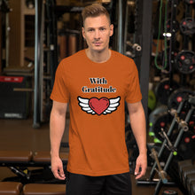Load image into Gallery viewer, With Gratitude-Short-Sleeve Unisex T-Shirt
