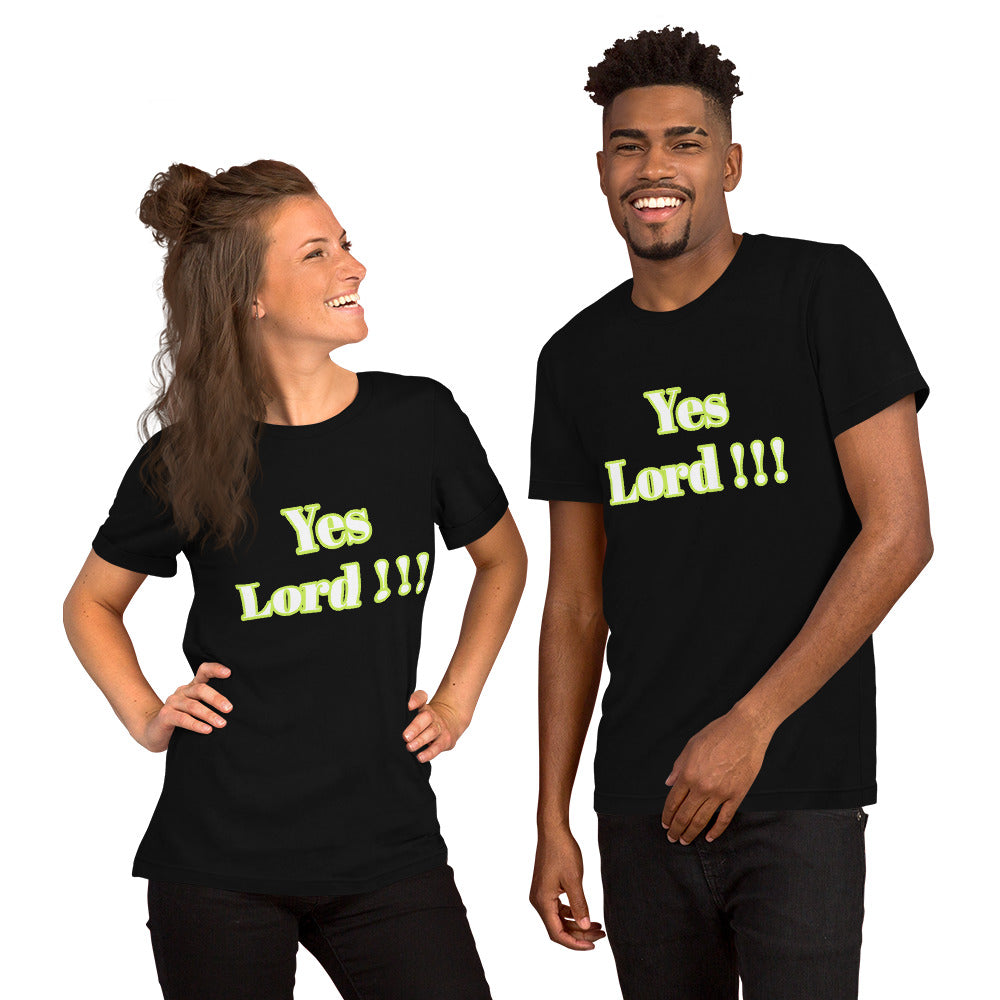 Yes Lord !!!-Short-Sleeve Unisex T-Shirt