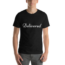 Load image into Gallery viewer, Delivered-Short-Sleeve Unisex T-Shirt
