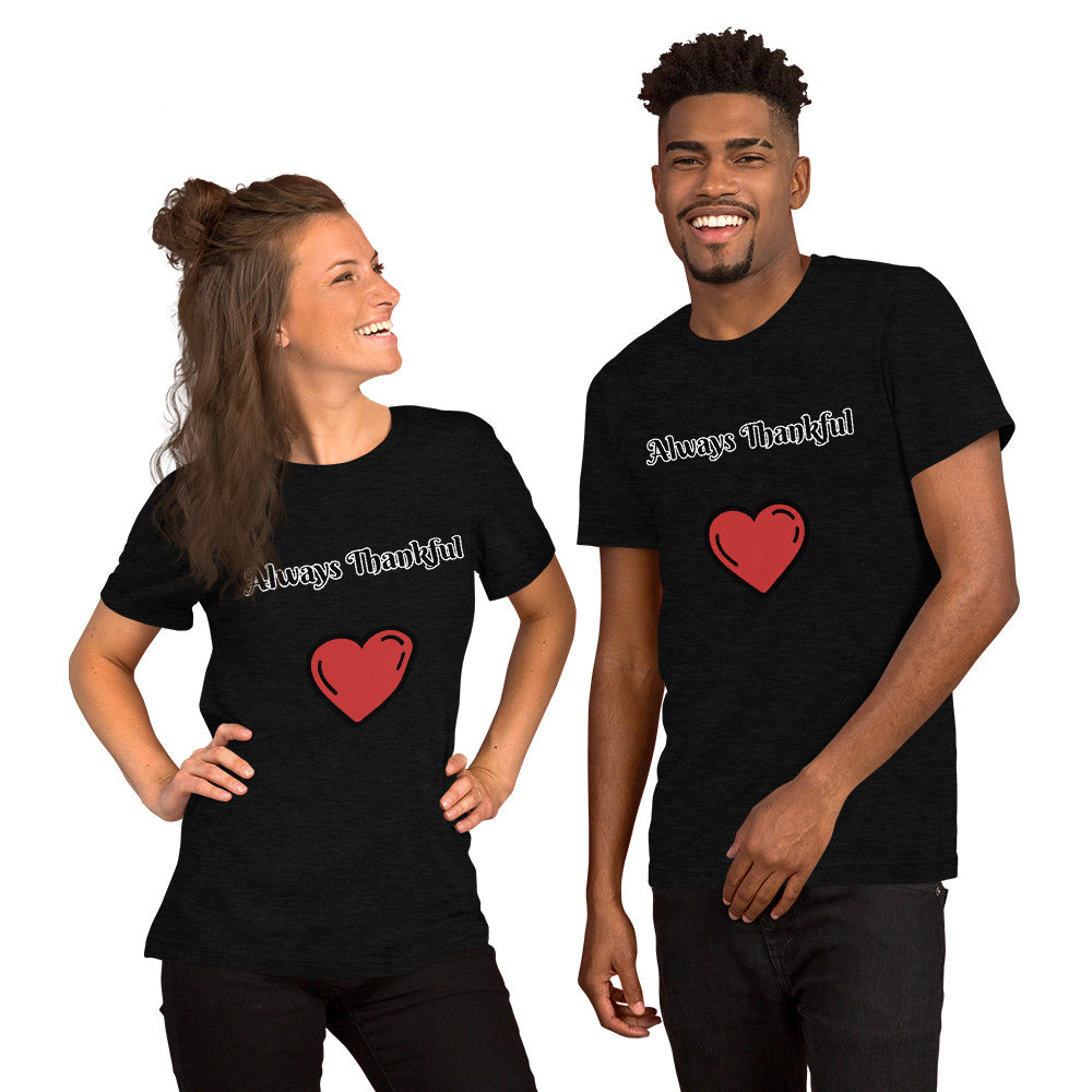 Always Thankful-Short-Sleeve Unisex T-Shirt