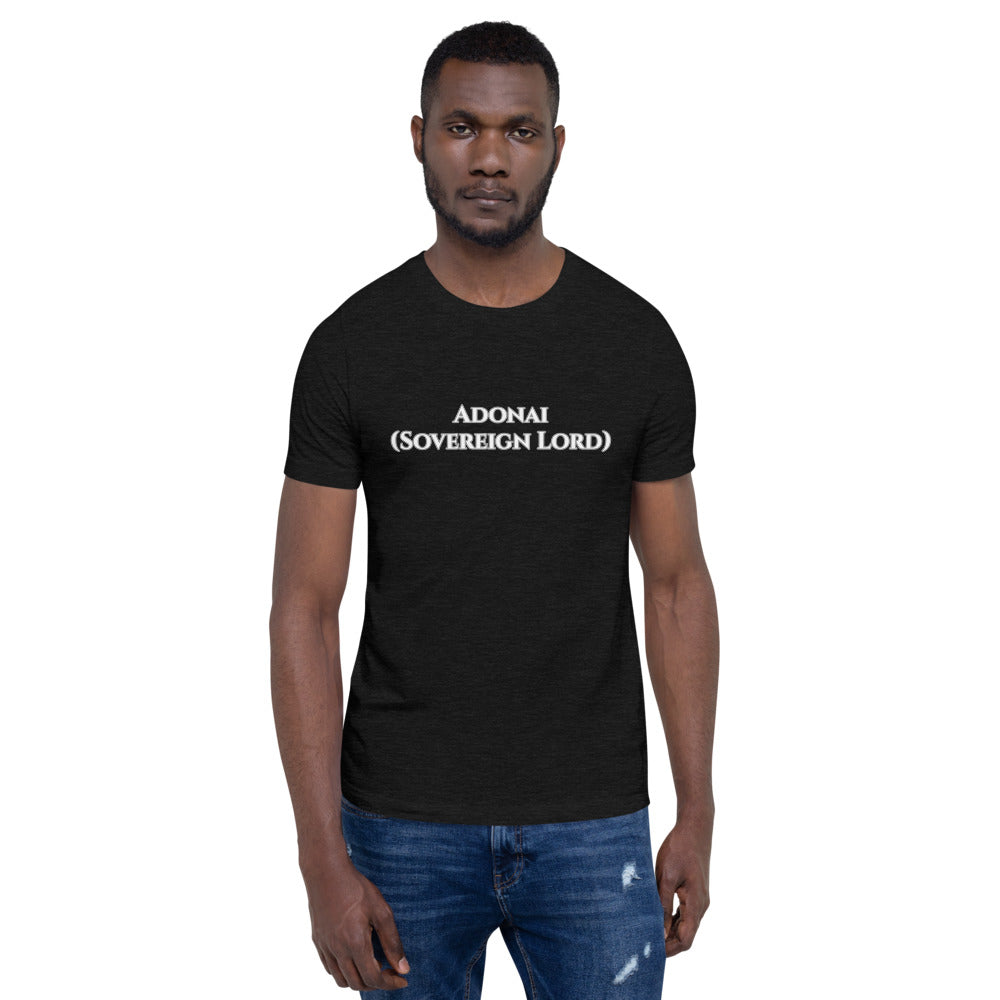 Adonai (Sovereign Lord)-Short-Sleeve Unisex T-Shirt