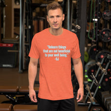 Load image into Gallery viewer, &quot;Unlearn things that are not beneficial to your well being&quot;-SJ-Short-Sleeve Unisex T-Shirt
