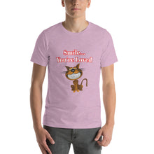 Load image into Gallery viewer, Smile... You&#39;re Loved-Short-Sleeve Unisex T-Shirt
