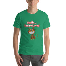 Load image into Gallery viewer, Smile... You&#39;re Loved-Short-Sleeve Unisex T-Shirt
