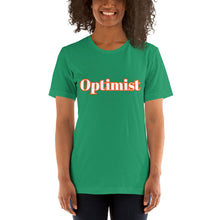 Load image into Gallery viewer, Optimist-Short-Sleeve Unisex T-Shirt
