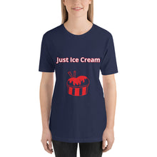 Load image into Gallery viewer, Just Ice Cream-Short-Sleeve Unisex T-Shirt
