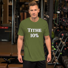 Load image into Gallery viewer, Tithe 10%-Short-Sleeve Unisex T-Shirt
