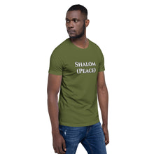 Load image into Gallery viewer, Shalom (Peace) -Short-Sleeve Unisex T-Shirt
