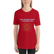 Load image into Gallery viewer, I Have the Mind of Christ (1 Corinthians 2:16)-Short-Sleeve Unisex T-Shirt

