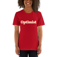 Load image into Gallery viewer, Optimist-Short-Sleeve Unisex T-Shirt
